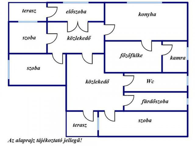 Eladó családi ház, Tunyogmatolcson 26 M Ft, 3 szobás