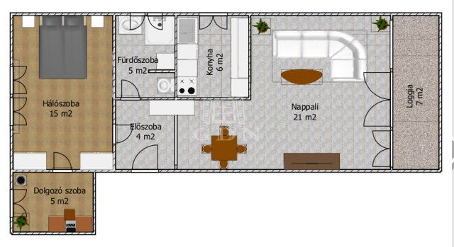 Kiadó téglalakás, albérlet, Budapesten, XII. kerületben