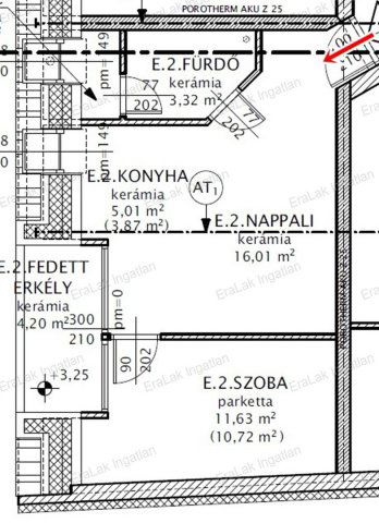 Eladó téglalakás, Jánossomorján 36.38 M Ft, 2 szobás