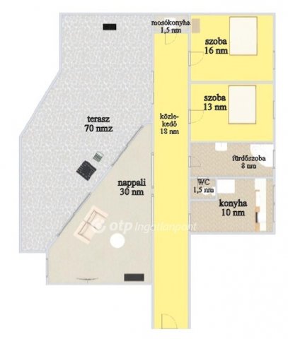 Eladó téglalakás, Budapesten, III. kerületben 176.9 M Ft