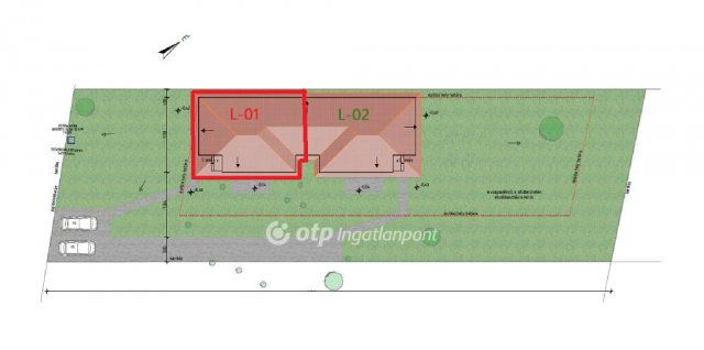 Eladó ikerház, Vasadon 71.9 M Ft, 4 szobás / költözzbe.hu