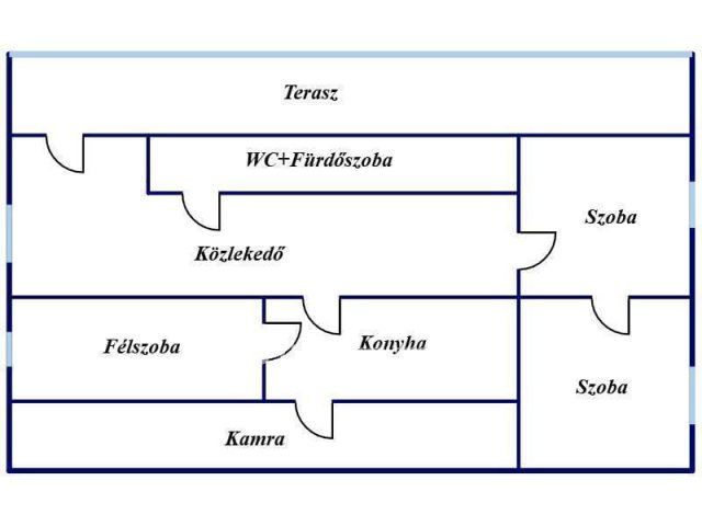 Eladó családi ház, Balkányban 35 M Ft, 2+1 szobás