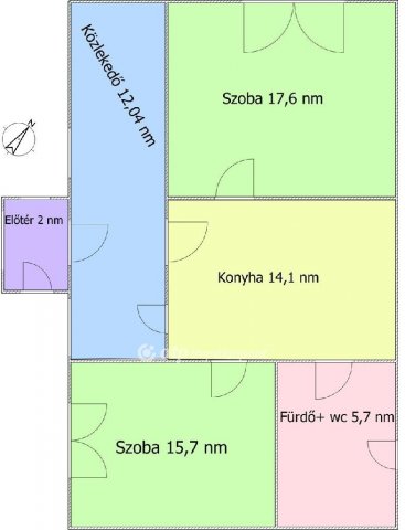 Eladó családi ház, Dömsödön 44.9 M Ft, 2 szobás
