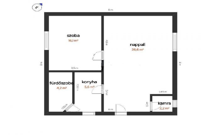 Eladó nyaraló, Tiszakécskén 18.9 M Ft, 2 szobás