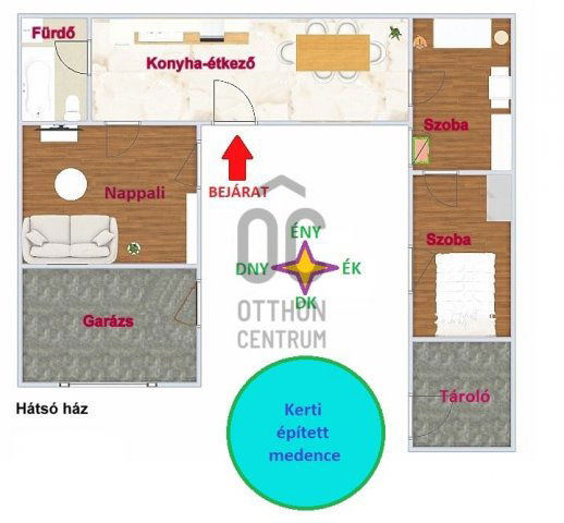 Eladó családi ház, Budapesten, XX. kerületben 150 M Ft, 8 szobás