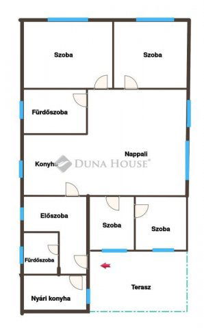 Eladó családi ház, Fertőszentmiklóson 94.5 M Ft, 5 szobás