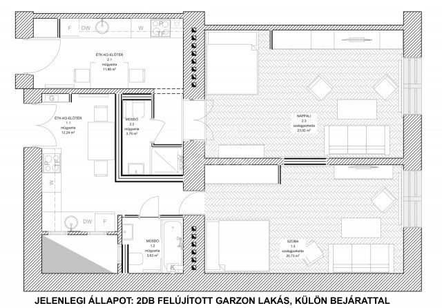 Eladó téglalakás, Budapesten, VII. kerületben 101.5 M Ft