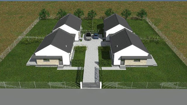 Eladó ikerház, Szombathelyen 65.9 M Ft, 1+2 szobás