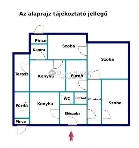 Eladó családi ház, Budapesten, XIX. kerületben 72 M Ft, 3 szobás