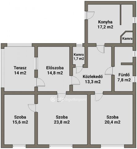 Eladó családi ház, Nyírmadán 30 M Ft, 3 szobás