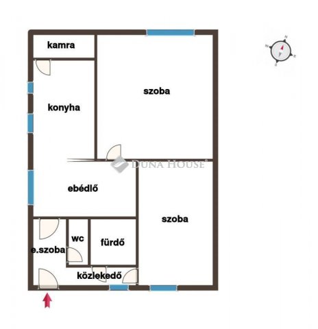 Eladó téglalakás, Bátonyterenyén 14.9 M Ft, 2 szobás