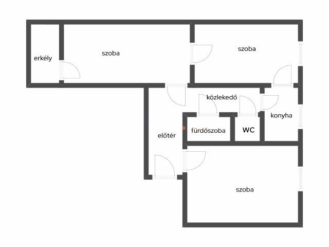 Eladó panellakás, Budapesten, III. kerületben 69.9 M Ft, 3 szobás