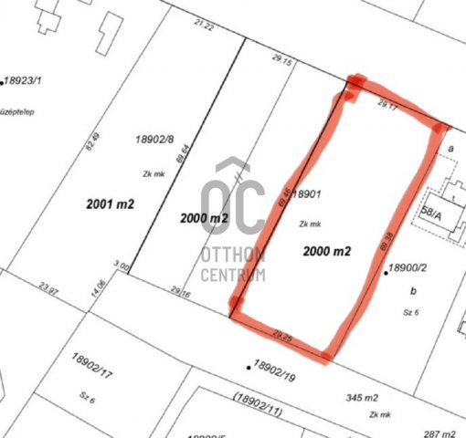Eladó telek, Kecskeméten 39 M Ft / költözzbe.hu