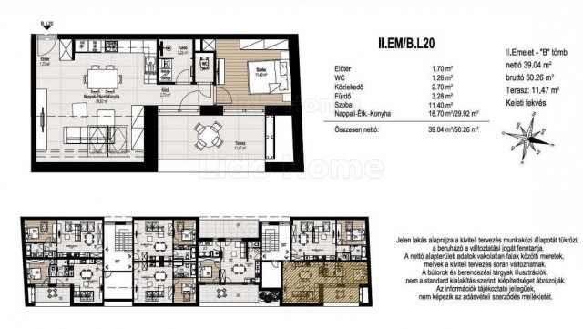 Eladó téglalakás, Mosonmagyaróváron 58.3 M Ft, 2 szobás