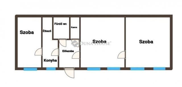 Eladó téglalakás, Budapesten, IX. kerületben 91 M Ft, 3 szobás