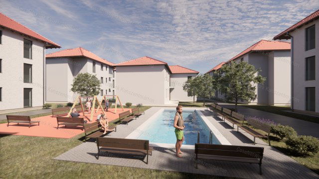 Eladó téglalakás, Cserkeszőlőn 44.54 M Ft, 1 szobás
