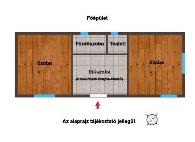 Eladó családi ház, Vecsésen 108 M Ft, 2 szobás