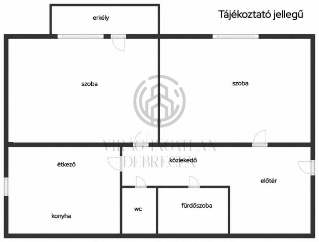 Eladó panellakás, Debrecenben, Epreskert utcában 51.5 M Ft