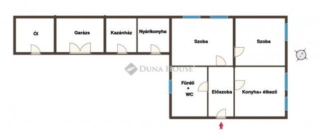 Eladó családi ház, Kecskeméten 52.9 M Ft, 2 szobás