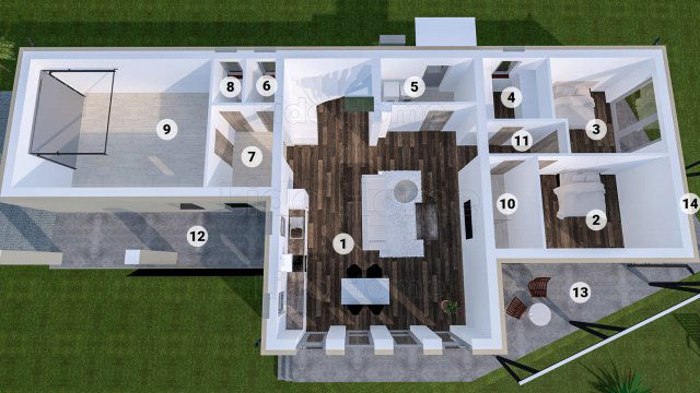 Eladó családi ház, Cserszegtomajon 198 M Ft, 4 szobás