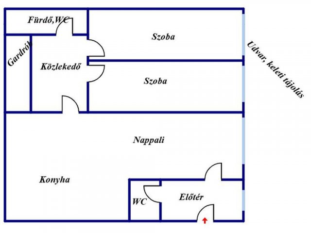 Kiadó téglalakás, albérlet, Nyíregyházán 160 E Ft / hó