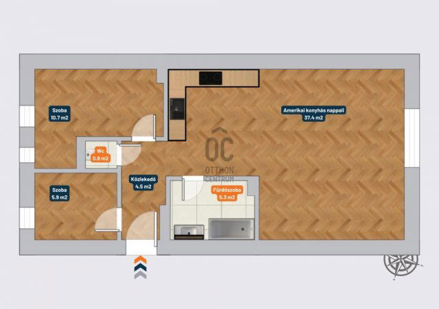 Eladó téglalakás, Budapesten, II. kerületben 139 M Ft, 3 szobás