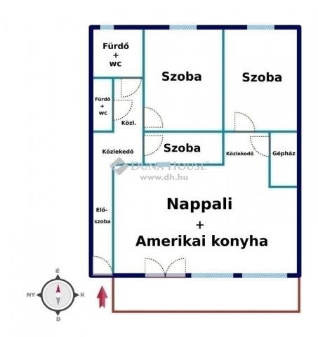 Eladó családi ház, Dunaharasztin 82.5 M Ft, 4 szobás