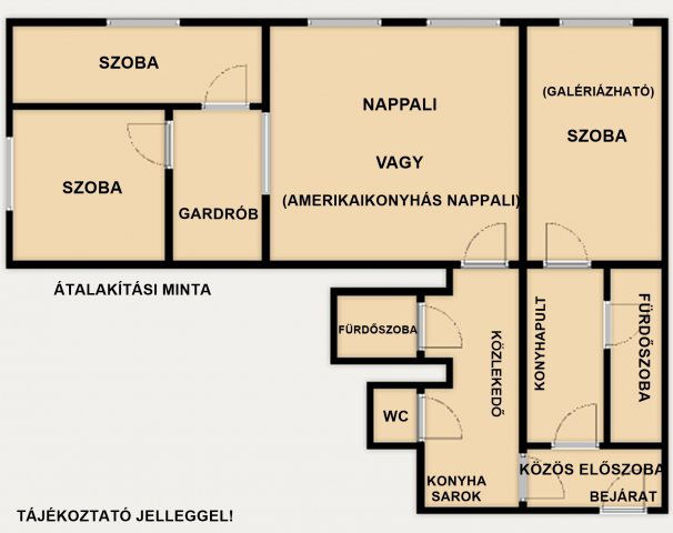 Eladó téglalakás, Budapesten, VI. kerületben 134.9 M Ft