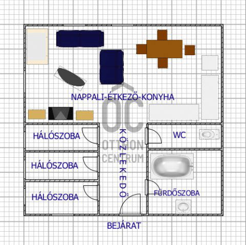 Kiadó téglalakás, albérlet, Szegeden, Gelei József utcában