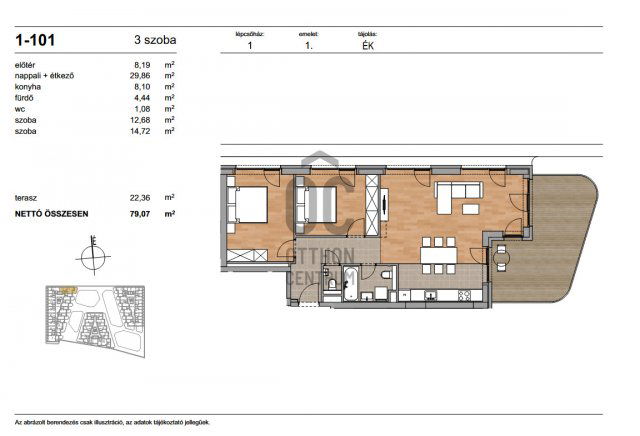 Eladó téglalakás, Budapesten, XI. kerületben 142.45 M Ft