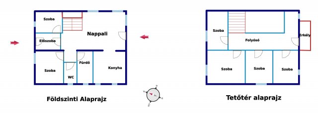 Eladó családi ház, Dabason 84.9 M Ft, 6+1 szobás
