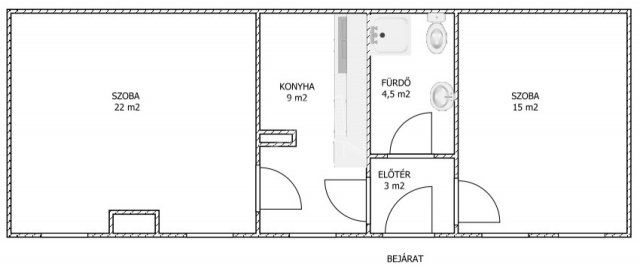 Kiadó üzlethelyiség, Budapesten, IX. kerületben 210 E Ft / hó