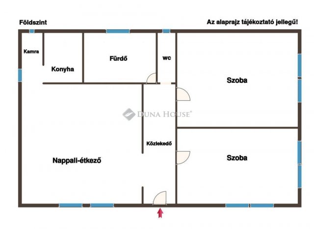 Eladó családi ház, Dömsödön 67.8 M Ft, 6 szobás