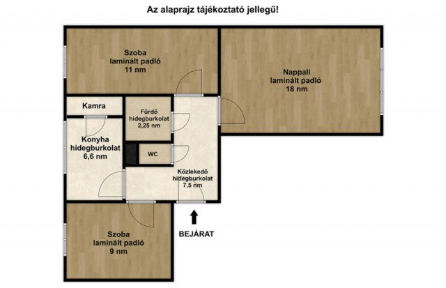 Eladó panellakás, Szegeden 45.9 M Ft, 3 szobás