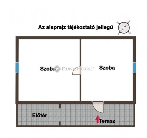 Eladó családi ház, Dánszentmiklóson 16 M Ft, 2 szobás