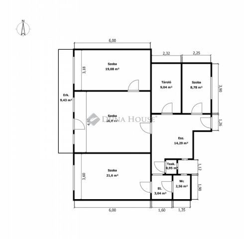 Eladó téglalakás, Budapesten, V. kerületben 195 M Ft, 4 szobás