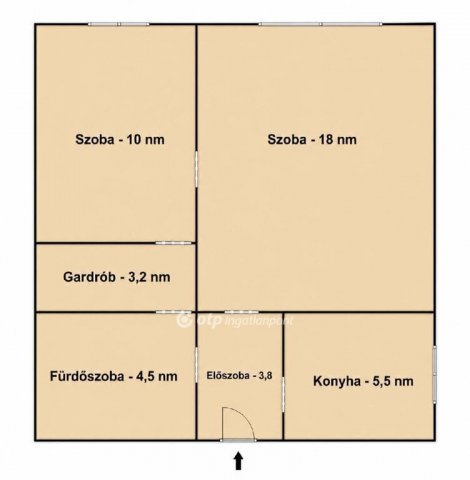 Eladó panellakás, Budapesten, XV. kerületben 56 M Ft, 1+1 szobás