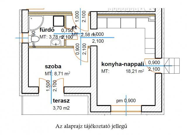 Eladó téglalakás, Pusztaszabolcson 31.9 M Ft, 2 szobás