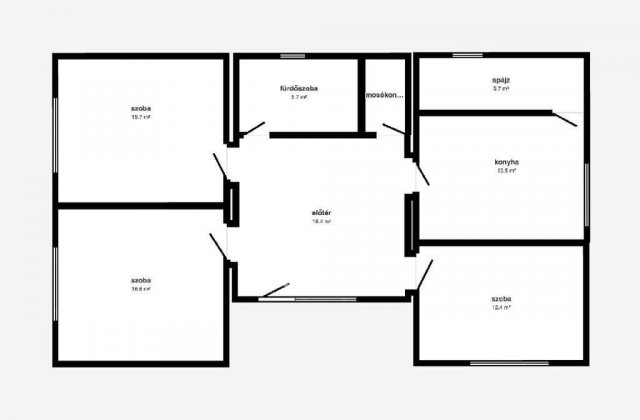 Eladó családi ház, Csengerben 42.8 M Ft, 5 szobás