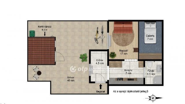 Eladó téglalakás, Budapesten, XXI. kerületben 39.77 M Ft