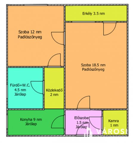 Eladó téglalakás, Salgótarjánban 14.5 M Ft, 2 szobás