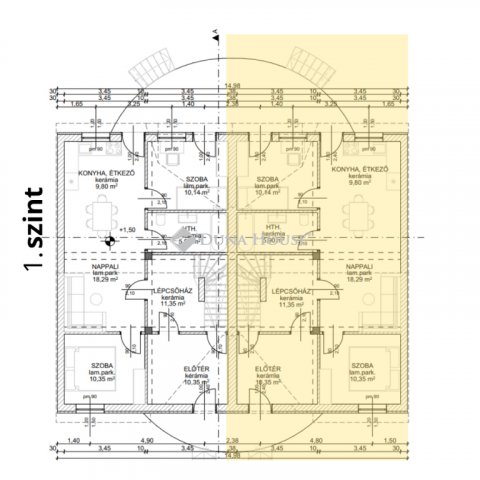 Eladó ikerház, Budapesten, XVIII. kerületben 199.999 M Ft