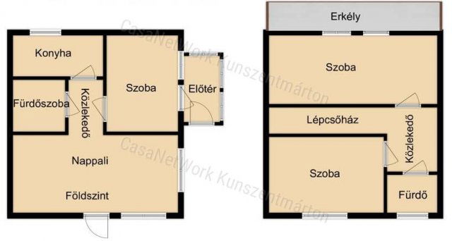 Eladó nyaraló, Cserkeszőlőn 27.9 M Ft, 3 szobás