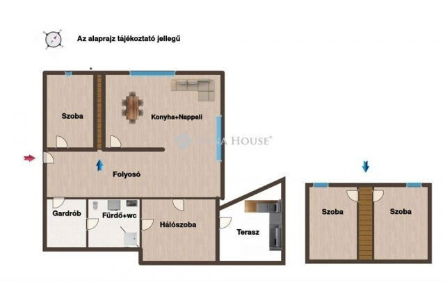 Eladó téglalakás, Esztergomban 125 M Ft, 5 szobás