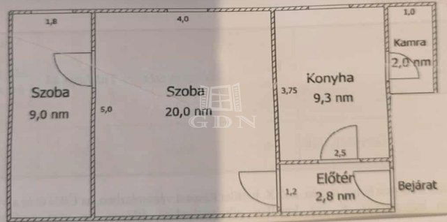 Eladó téglalakás, Budapesten, XIX. kerületben 49.9 M Ft