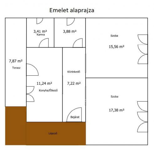 Eladó családi ház, Karancskeszin 13.5 M Ft, 4 szobás