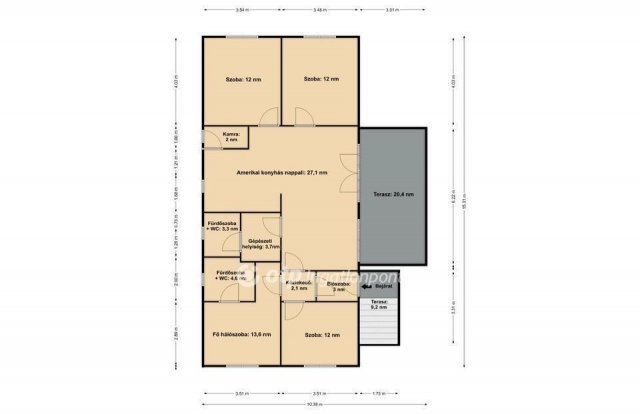 Eladó családi ház, Versegen 79.9 M Ft, 5 szobás