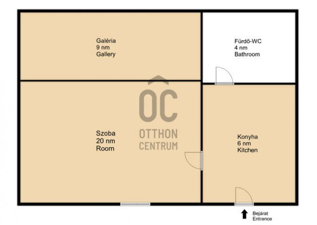 Eladó téglalakás, Budapesten, VIII. kerületben 52.9 M Ft