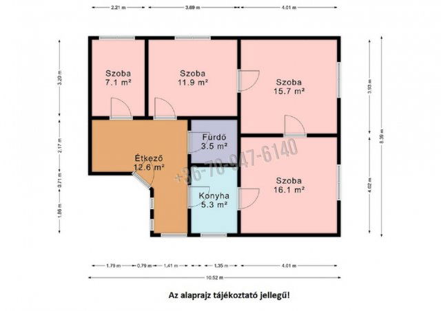 Eladó családi ház, Sarkadon 9.5 M Ft, 4 szobás