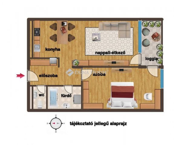 Eladó téglalakás, Budapesten, VIII. kerületben, Corvin sétányon